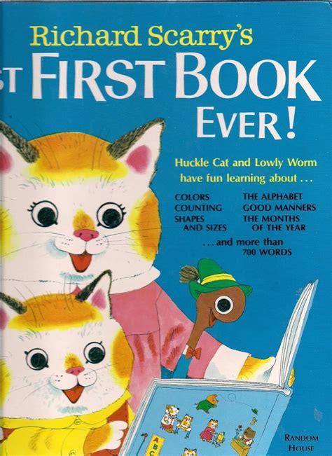 Clothed Cats : Richard Scarrys Best First Book Ever 1979 | Richard scarry, Books, Scarry