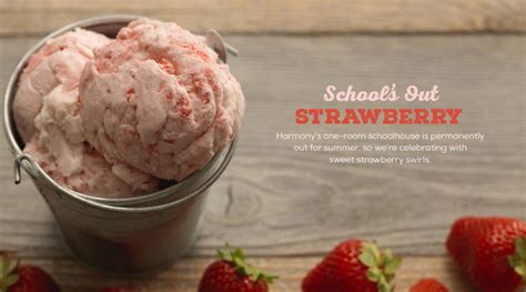 It's National Strawberry Ice Cream Day! • Harmony Valley Creamery