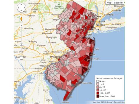 Interactive Map: Assessing Damage from Superstorm Sandy | Princeton, NJ Patch