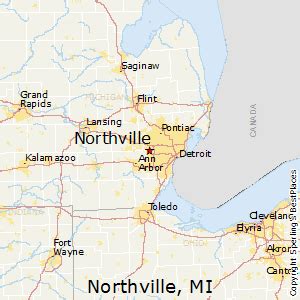 Map Of Northville Michigan - Black Sea Map