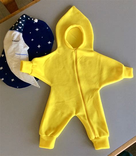 Yellow Star One-piece Baby Costume 5 Point Star Shape BodySuit | Etsy