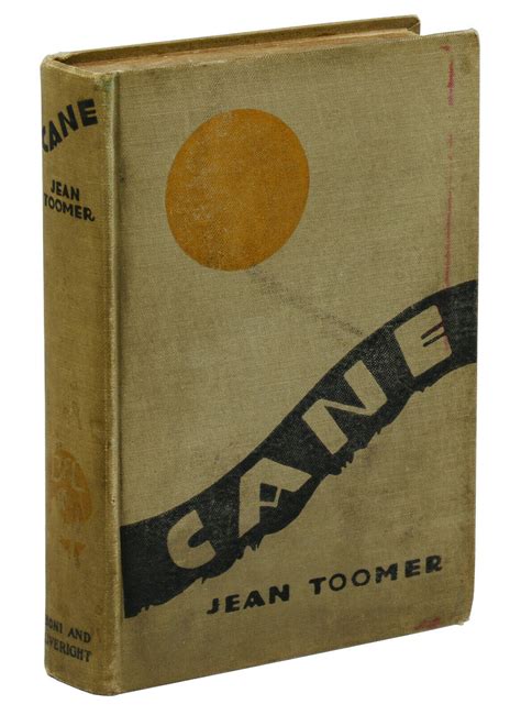 Cane by Toomer, Jean; Waldo Frank [Foreword]: Very Good (1923) First Edition. | Burnside Rare ...