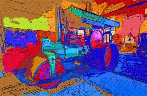 Tractor constructivism Stock Photos, Royalty Free Tractor ...