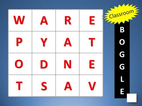 Printable Boggle Word Game | K5 Worksheets