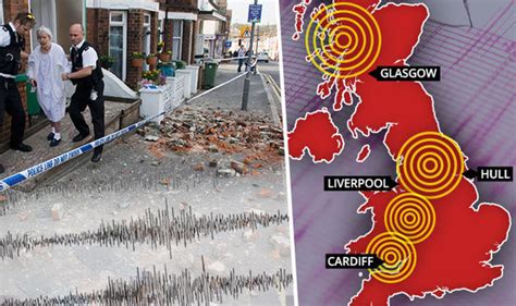 UK EARTHQUAKE RISK MAPPED: Could YOUR town be struck by a QUAKE ...