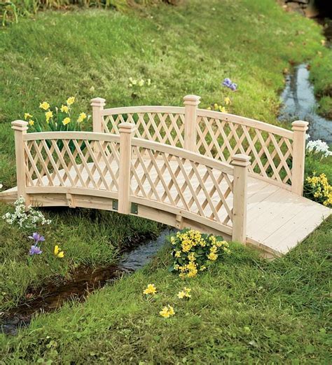 garden bridge over little creek | Backyard bridges, Garden bridge, Small city garden