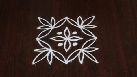 5 Pulli Kolam Simple Pulli Kolam Design Easy Kolam With Dots | Images ...