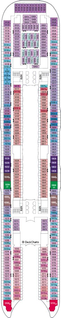 Royal Caribbean Allure of the Seas Deck Plans: Ship Layout, Staterooms ...