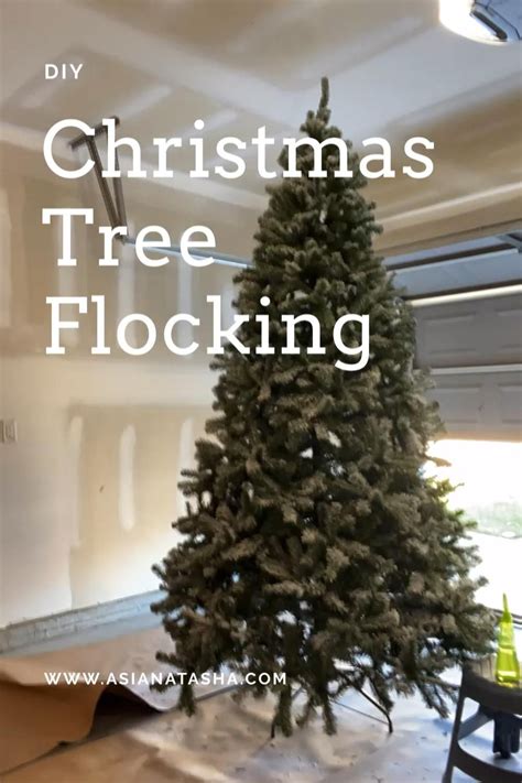 Diy christmas tree flocking – Artofit