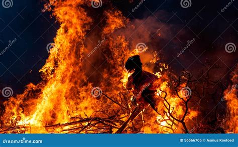 Witch burning stock image. Image of hate, hunter, hunting - 56566705