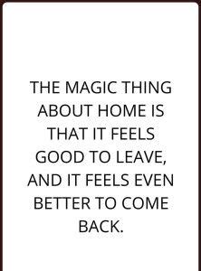 Shld feel like dis | Back home quotes, Home quotes and sayings, Back to ...