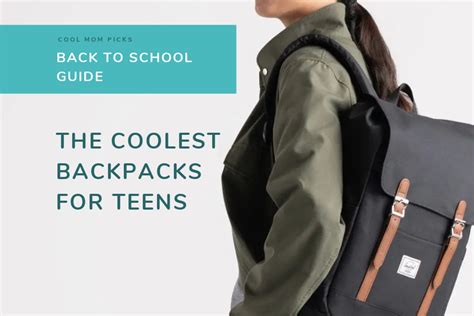 20 cool backpacks for teens this year | Back to School Guide