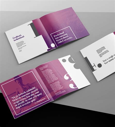 20 Modern Brochure Design Ideas & Template Examples for Your 2019 Projects