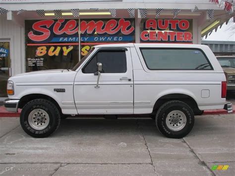 1995 Ford bronco interior colors