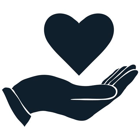 Donation clipart hand heart, Donation hand heart Transparent FREE for ...