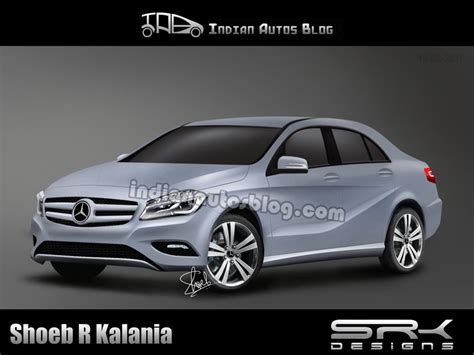 Rendered - Next gen Mercedes Benz A-Class sedan