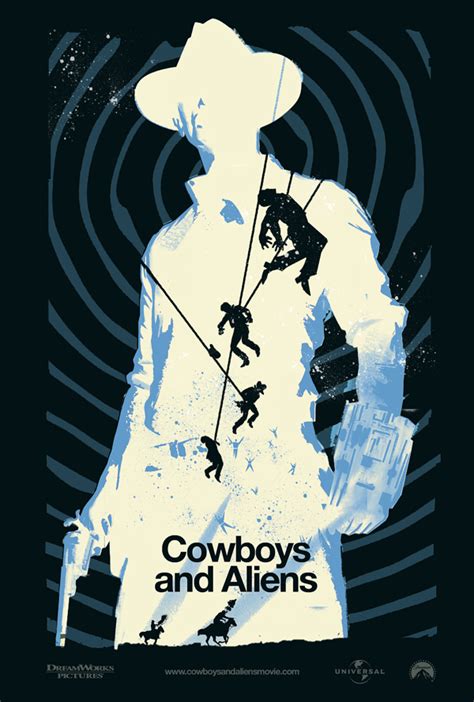 Incredibly Cool fan-made COWBOYS & ALIENS Poster Art — GeekTyrant