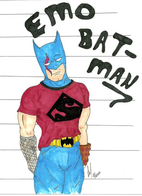 Emo Batman by AMILLARD on DeviantArt