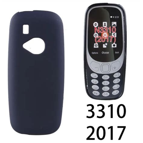 For Nokia 3310 Case Ultra Thin black matte TPU Gel Skin For Nokia 3310 ...