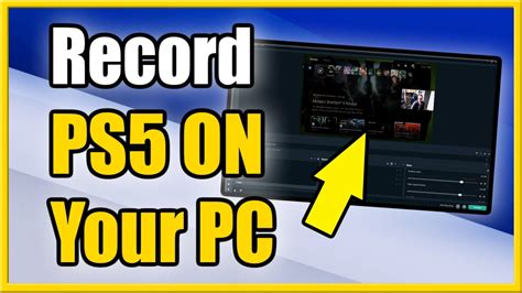 How to Record PS5 Gameplay on PC with MIC & Camera (Capture Card ...