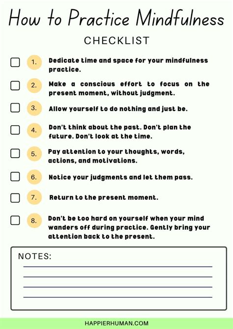 23 Printable Mindfulness Worksheets for Adults in 2024 - Happier Human