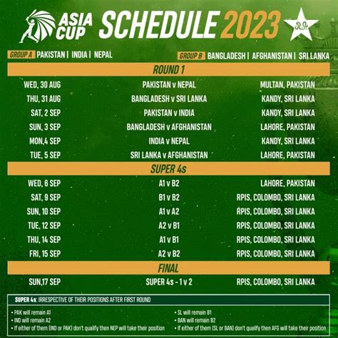 Asia cup tickets : Details released - Newswire