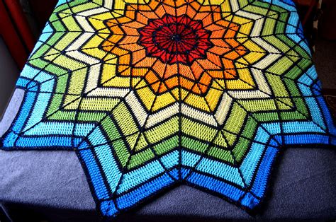 Ravelry: AFwifeCrochetNut's Orion Stained Glass | Crochet rug patterns free, Crochet rug ...