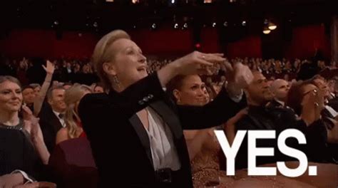 Meryl Approved GIF - Yes Merylstreep - Discover & Share GIFs