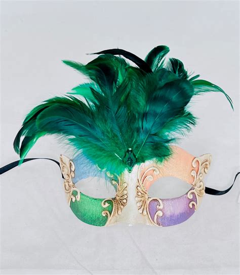 Women's Venetian mask in various colors – Mardi Gras & More