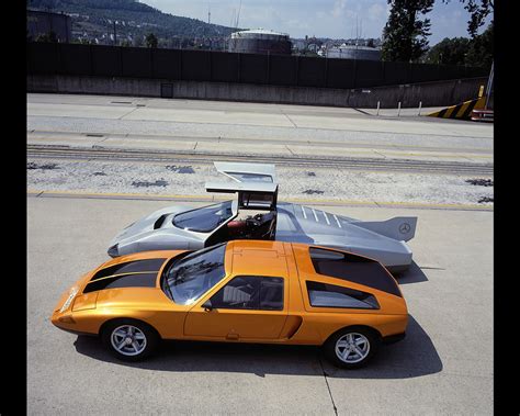 Mercedes C111 Wankel Research vehicules 1969