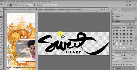 How to Customize Word Art in Photoshop – Scrap Booking