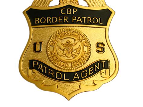 CBP Border Patrol Agent Badge Replica Movie Props – Cop Collectibles