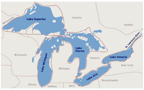 Lake Michigan Circle Tour Map - Maping Resources