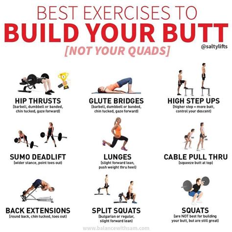 Nice butts are the best. Want to grow, shape and strengthen yours? Here’s some exercises you can ...