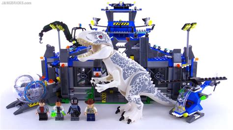 LEGO Jurassic World Indominus Rex Breakout review! set 75919