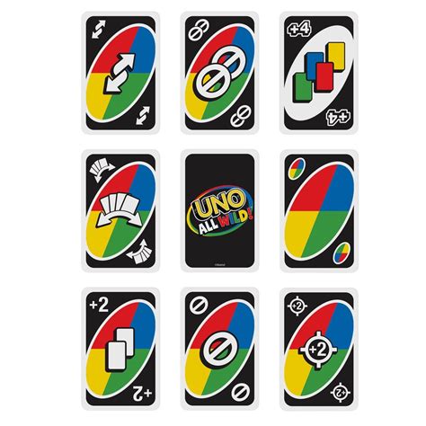 UNO All Wild Card Game - Entertainment Earth