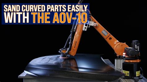 ATI's AOV-10 Sander Enables Consistent Robotic Finishing and Easier Robot Programming on Vimeo