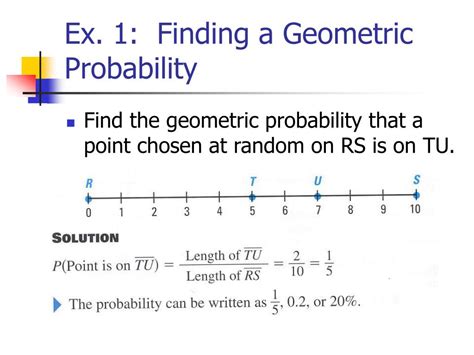 PPT - 11.6 Geometric Probability PowerPoint Presentation, free download - ID:354071