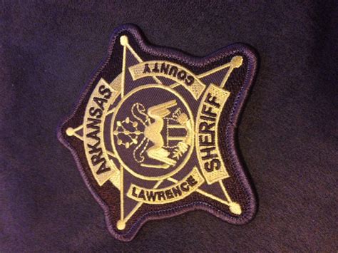 Lawrence County Sheriff's Department | Police patches, Police badge, Sheriff