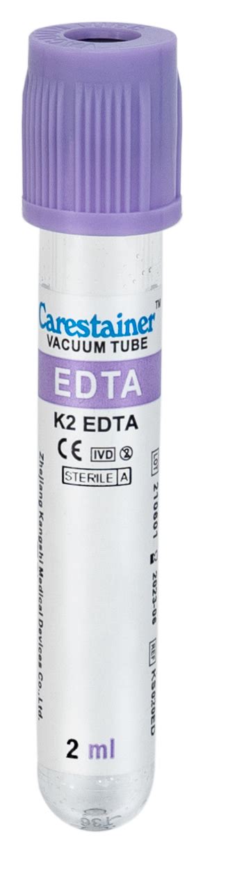 Vacuum Blood Collection Tubes -EDTA K2/K3 Tube –, 58% OFF