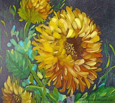 Bold Sunflowers ~ Cupcake's Creations
