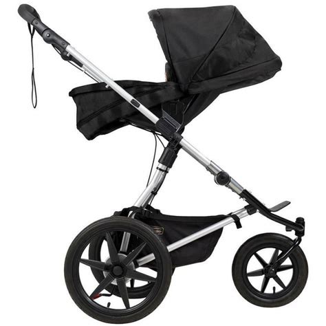 Mountain Buggy Urban Jungle, Terrain, +one Carrycot Plus-Onyx (2022)