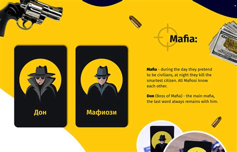 Mafia cards on Behance