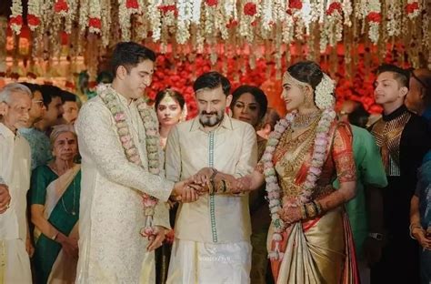 Malayalam Actress Asha Sharath's Daughter Wedding Photos...