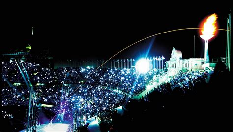 Snapped: the flaming arrow at the Olympic Games Barcelona 1992 - Olympic News