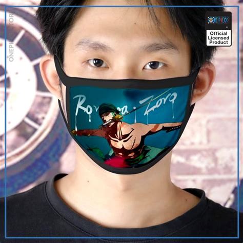 One Piece anime Face Mask - Roronoa Zoro official merch | One Piece Store