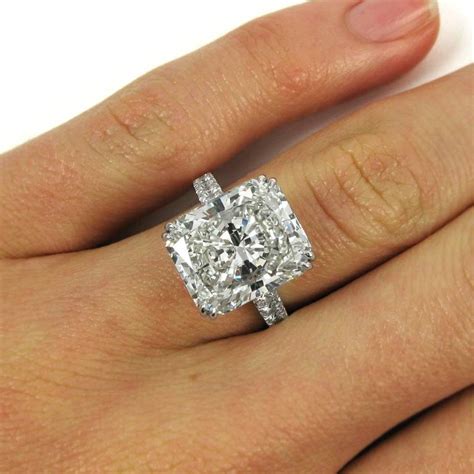 Stunning GIA Certified 10.04 Carat Radiant Diamond Platinum Pave J Birnbach ring For Sale at 1stdibs