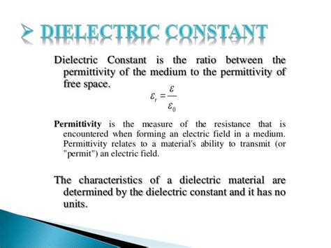 find the dielectric constant of a given material. made by sashikant