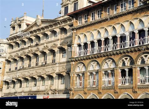 The colonial buildings at Mumbai, India Stock Photo - Alamy