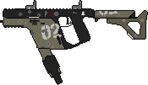 Pixel Art Rifle